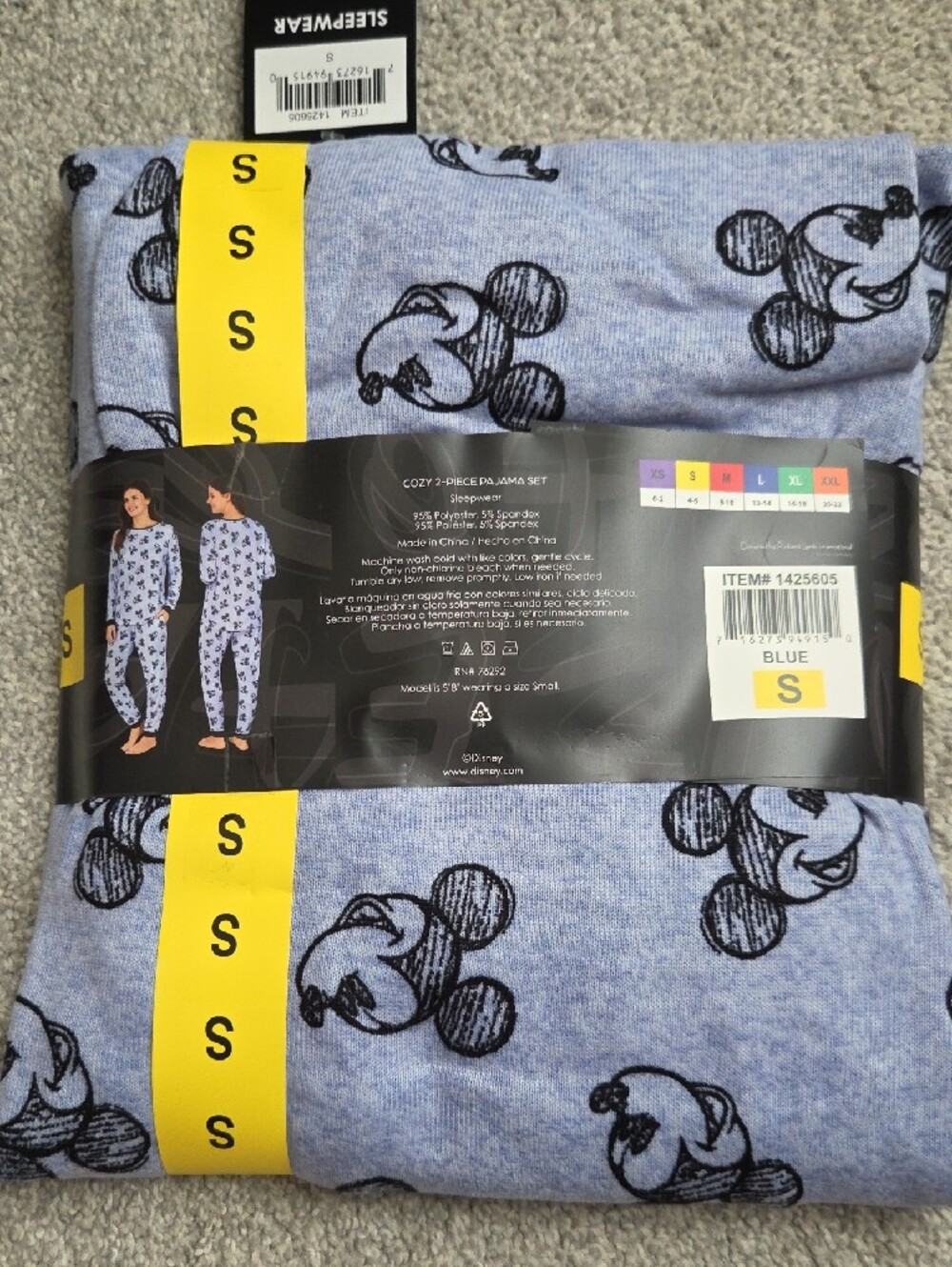 Disney | Mickey Mouse 2-Piece Pajamas - Picture 3 of 5